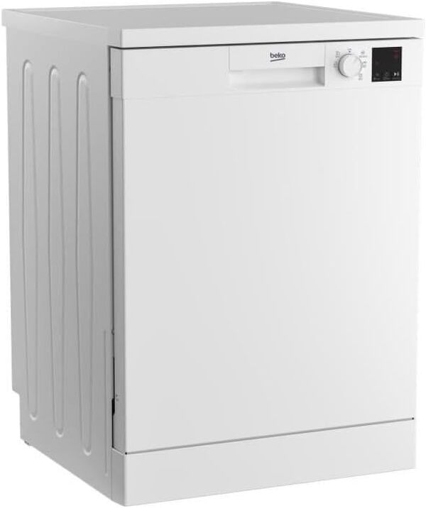 Lave-vaisselle pose libre BEKO DVN05C30W - 15 couverts - L60cm - 45dB - Blanc