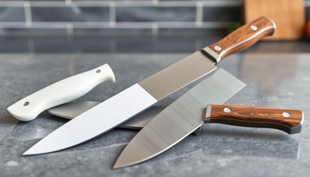 Couteaux en céramique ou en acier : que choisir ?