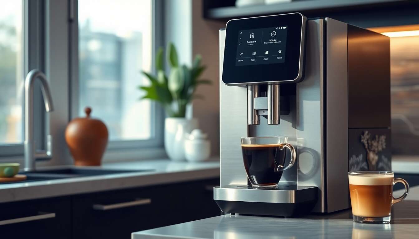 Qu'est-ce qu'une machine à café connectée ?