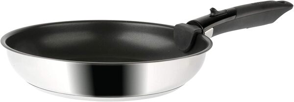 SITRAM - 713515 - Batterie de 7 pièces Sitramovible Arpège en inox - revêtement anti-adhérent - Tous feux DONT induction