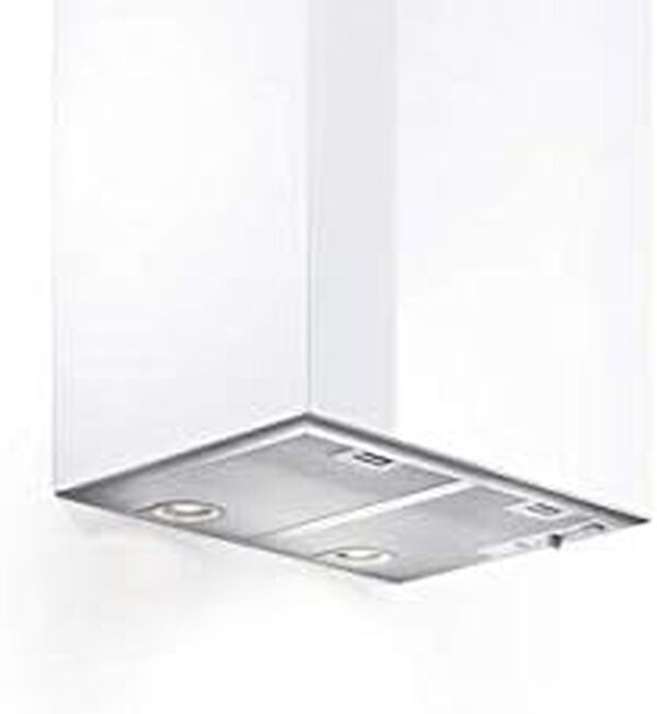 Bosch DHL555BL - Groupe filtrant - Série 4 - 4 vitesses d'aspiration dont 1 intensive - Eclairage LED - 53 cm - 206 W - Argent métallisé [Classe énergétique C]