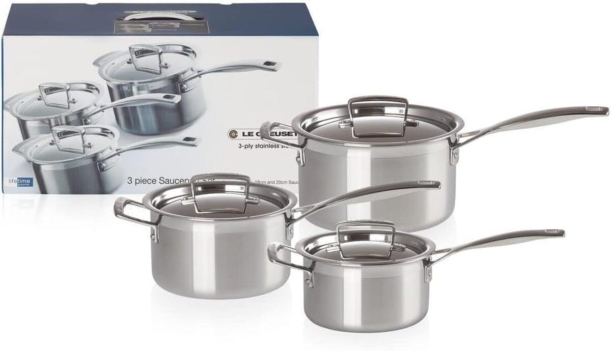 Test : casseroles inox Le Creuset 3-ply intégral