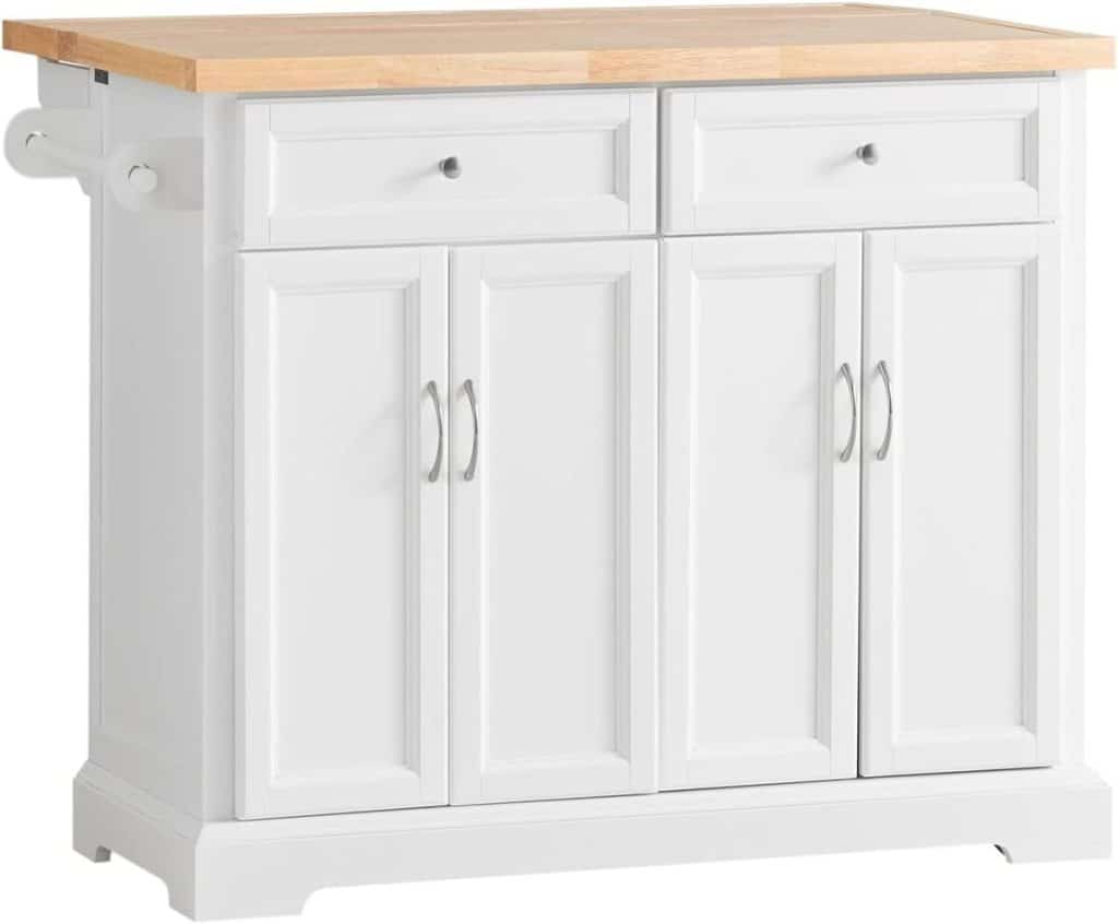 Test de la desserte sur roulettes SoBuy FKW71-WN : un îlot de cuisine polyvalent