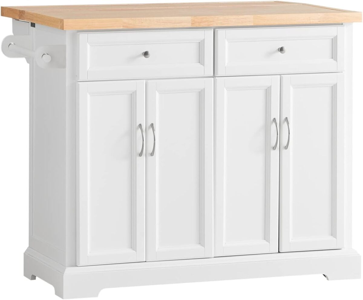 Test de la desserte sur roulettes SoBuy FKW71-WN : un îlot de cuisine polyvalent