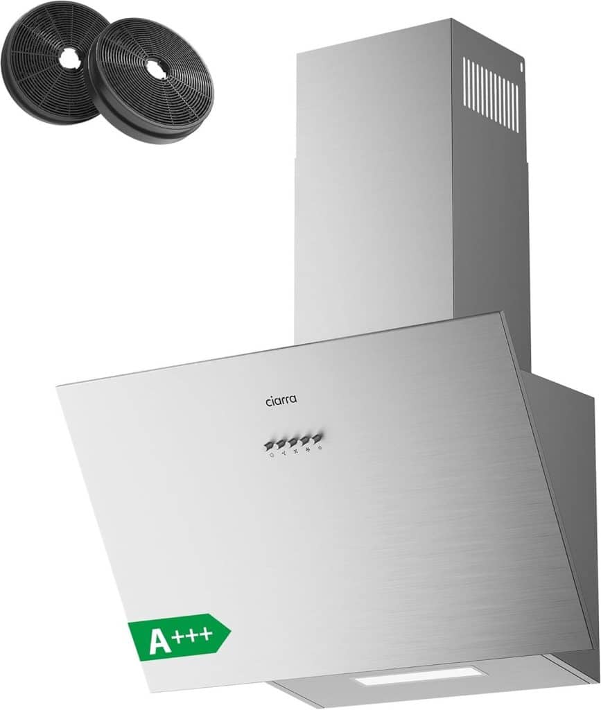 Test de la hotte ciarra CBCS6762A : efficacité et design