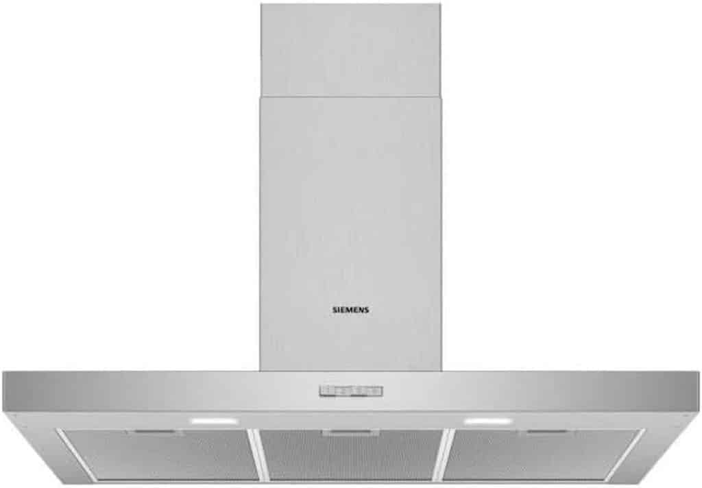 Test de la hotte décorative Siemens LC96BBC50 : élégance et performance en inox