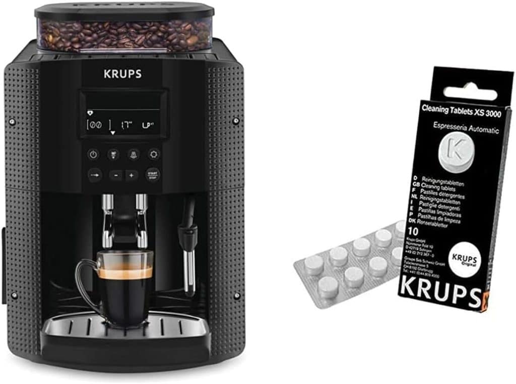 Test de la machine à café à grains KRUPS Essential EA/XP