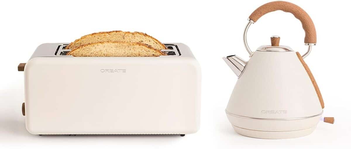 Test du grille-pain et bouilloire CREATE Retro : style et fonctionnalité bluffants