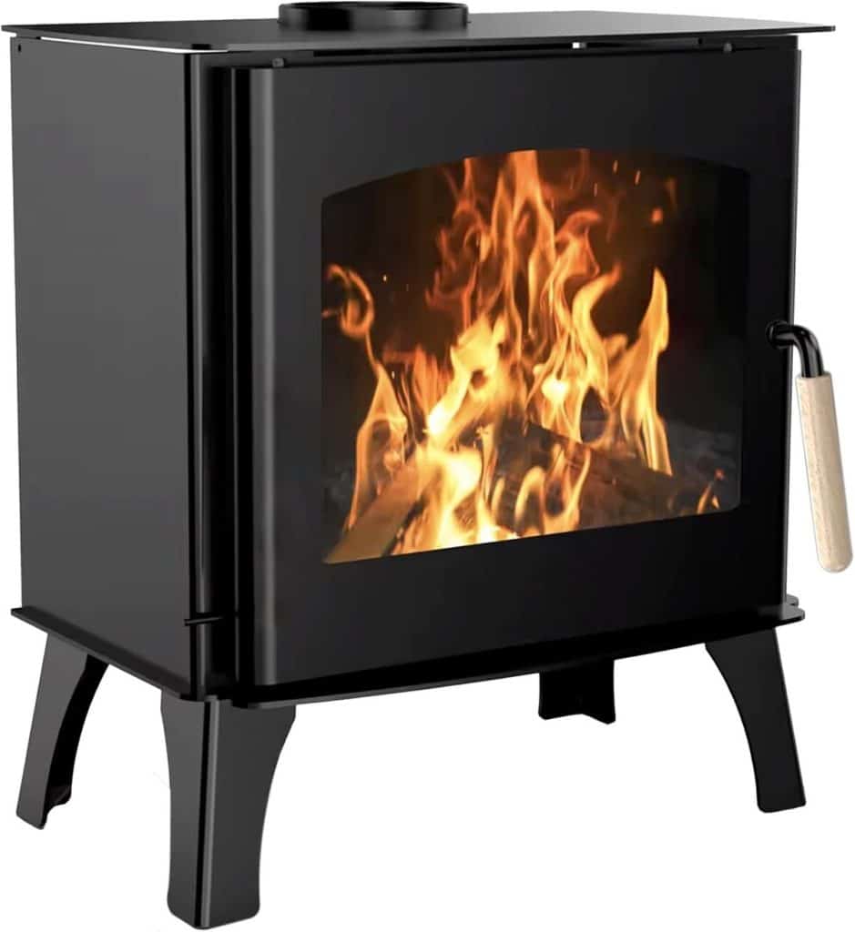 Test du poêle à bois Dita 11, 8 kW Sannover : efficacité et puissance