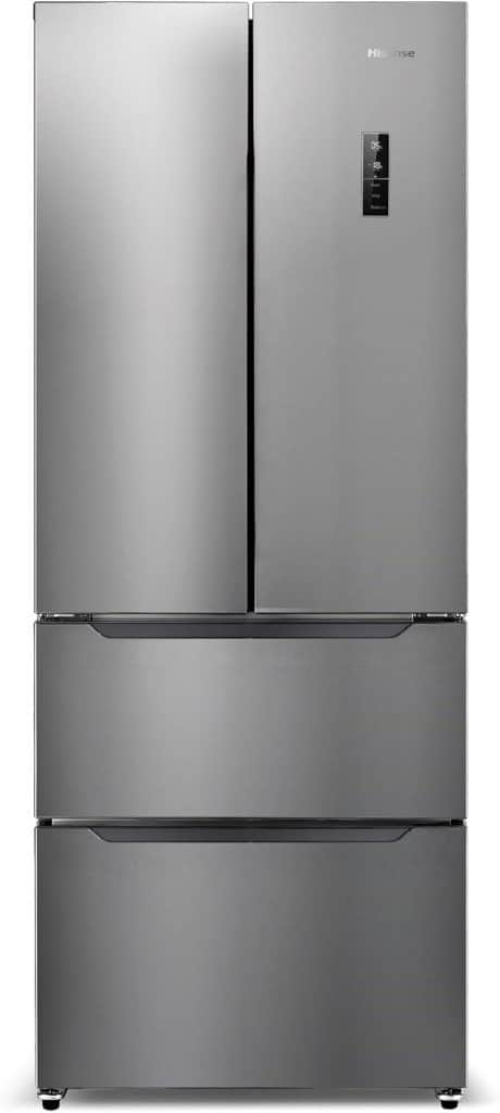 Test du réfrigérateur congélateur HISENSE mkgn f378 a+ en acier inoxydable