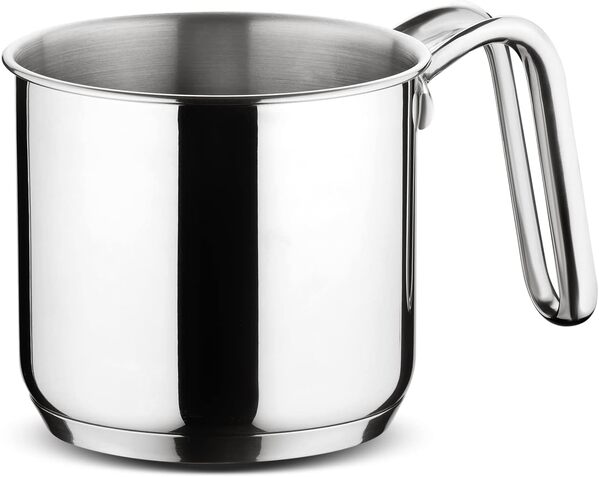 Lagostina Sfiziosa Batterie de Cuisine en Acier Inox 18/10, Casseroles Induction, Gaz et Four, 10 Pièces, Fond Lagoseal Plus, Set avec 3 Faitouts, 1 Marmite, 1 Casserole, 1 Pot à Lait, 4 Couvercles