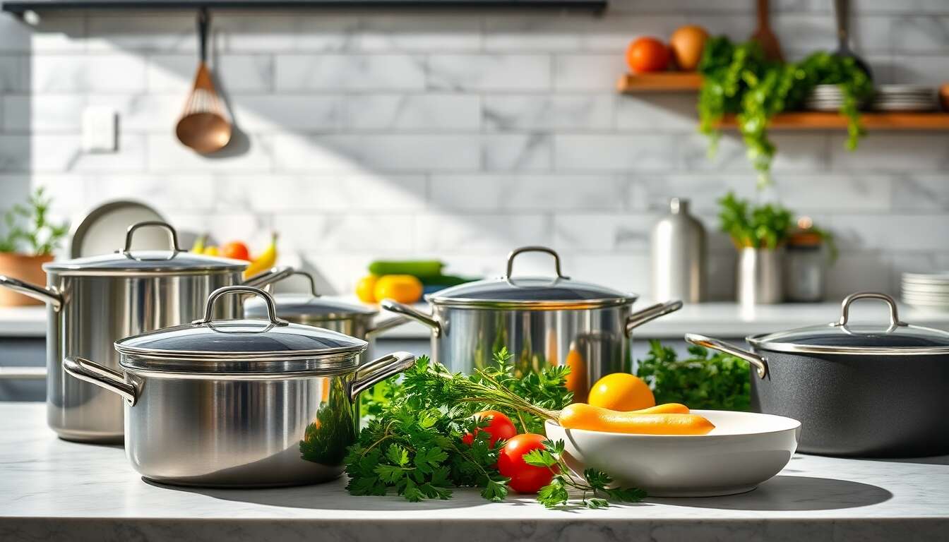 Les principaux mat&eacute;riaux de casseroles &agrave; consid&eacute;rer