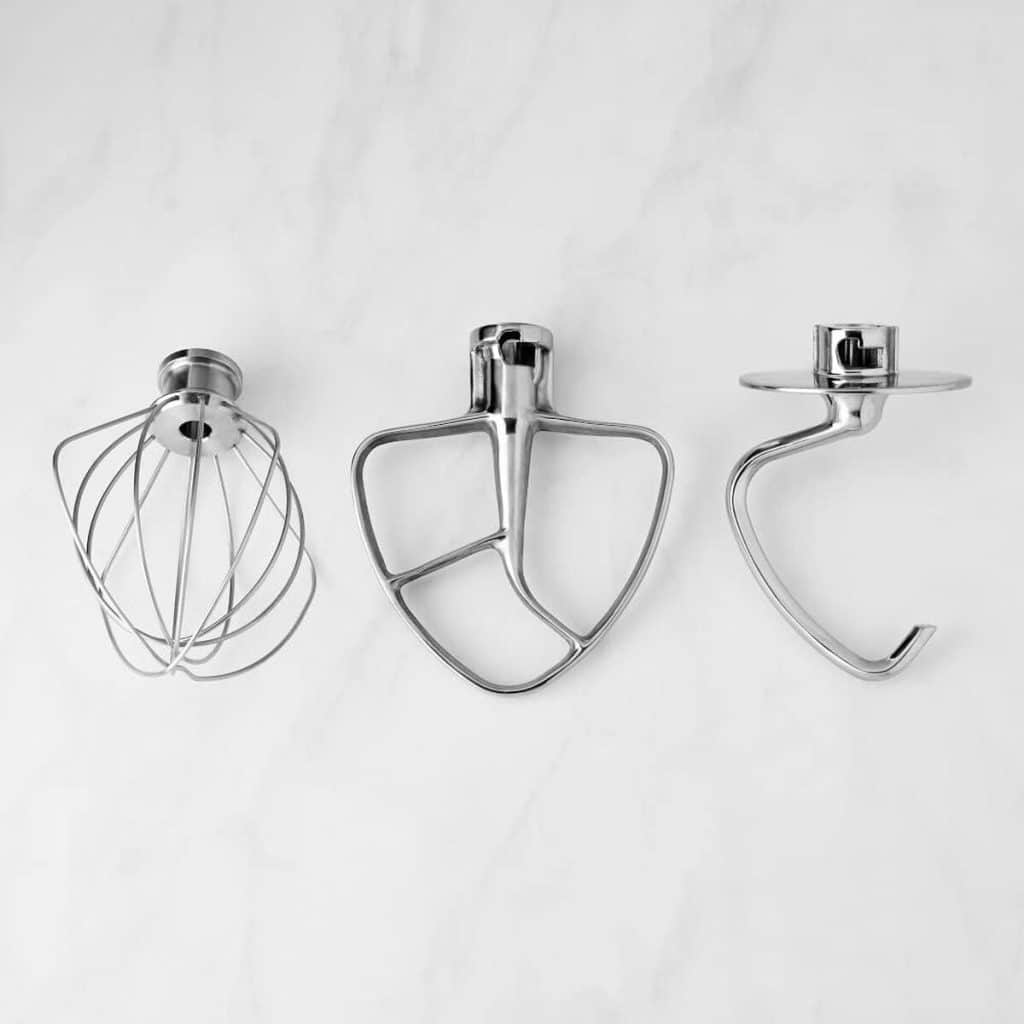 Test : accessoires en acier inoxydable KitchenAid 5KSM5TH3PSS