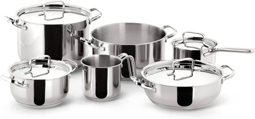 Test : batterie de cuisine Lagostina Sfiziosa, 10 pièces inox 18/10