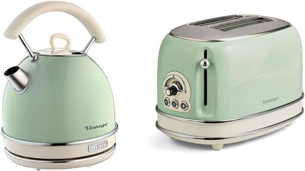 Test de la gamme Vintage Ariete : bouilloire 2877 et grille-pain 155