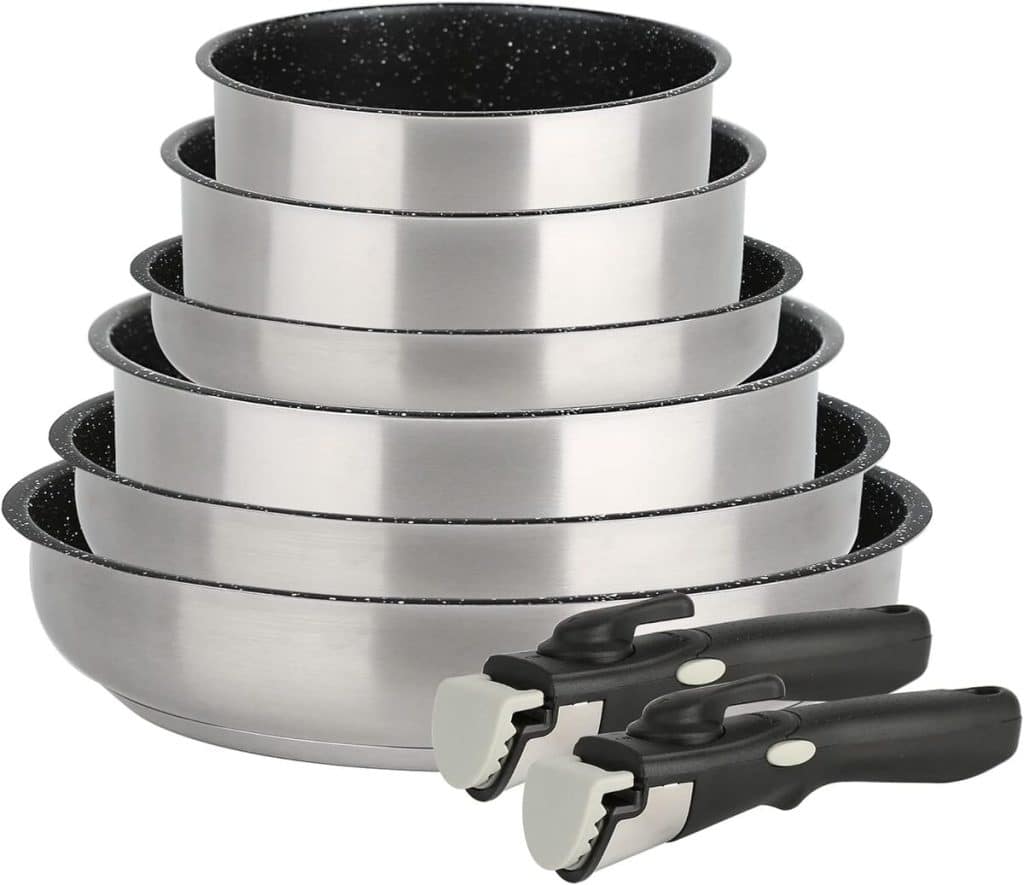 Test du set batterie de cuisine inox Kamberg 6 pièces