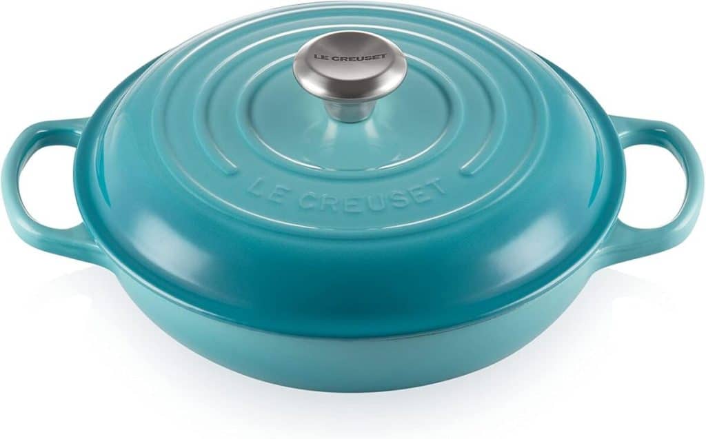 Test : faitout Signature Le Creuset, 26 cm en fonte bleu caraïbes