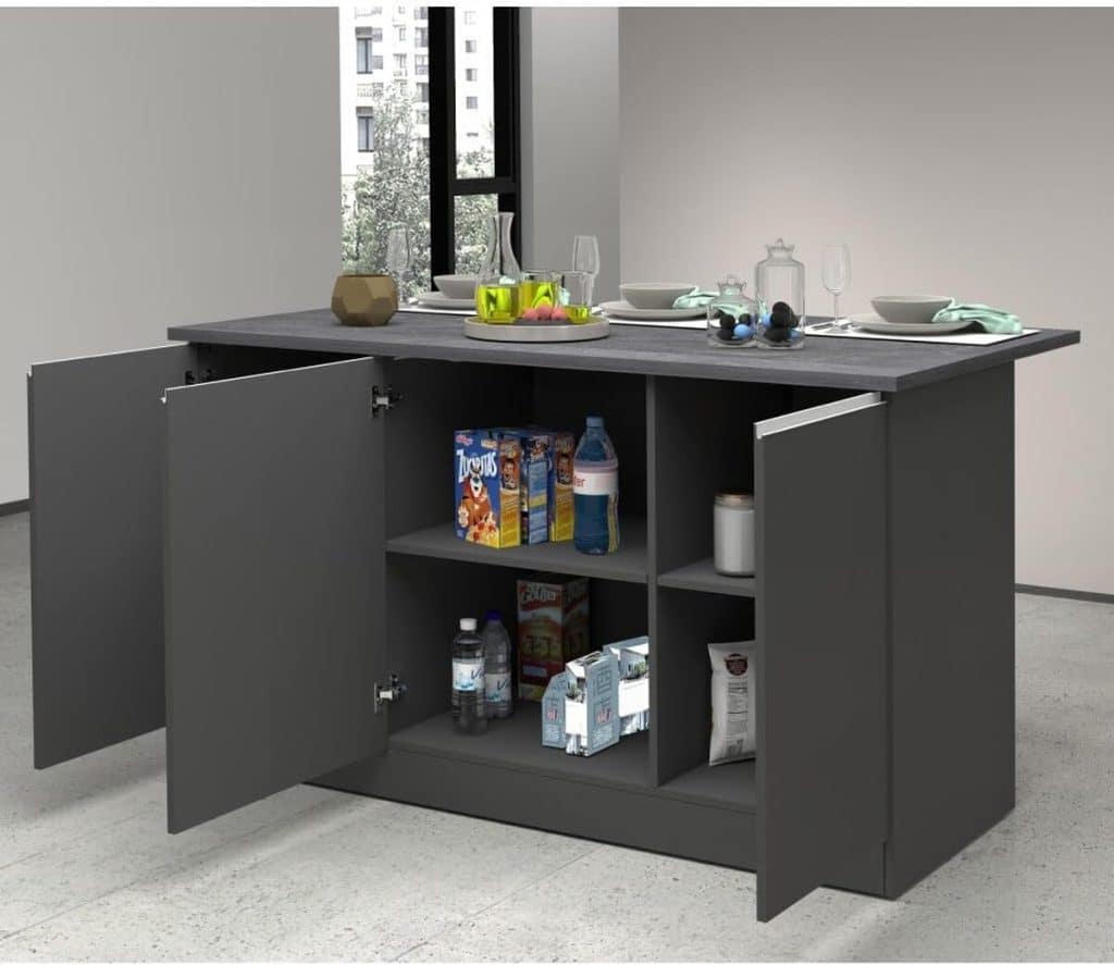 Test : ilot de cuisine Clarissa VE.CA, l'atout fonctionnel de votre espace culinaire