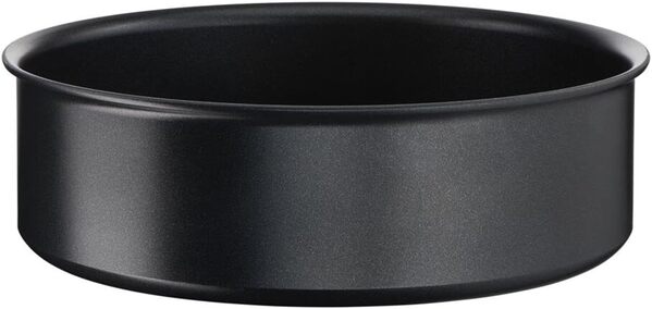 Tefal Ingenio Unlimited L7633502 Casserole empilable avec poignée amovible, gain de place, antiadhésive, induction Noir 24 cm