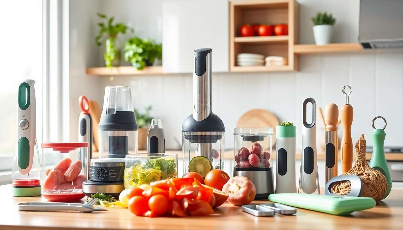 Les accessoires de d&eacute;coupe et pr&eacute;paration