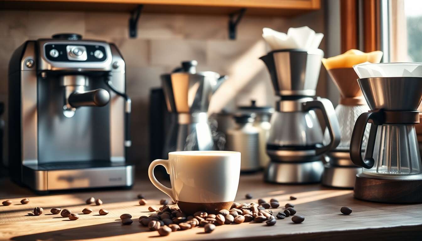 Les différents types de cafetières : filtres, expresso, italiennes Les différents types de cafetières : filtres, expresso, italiennes