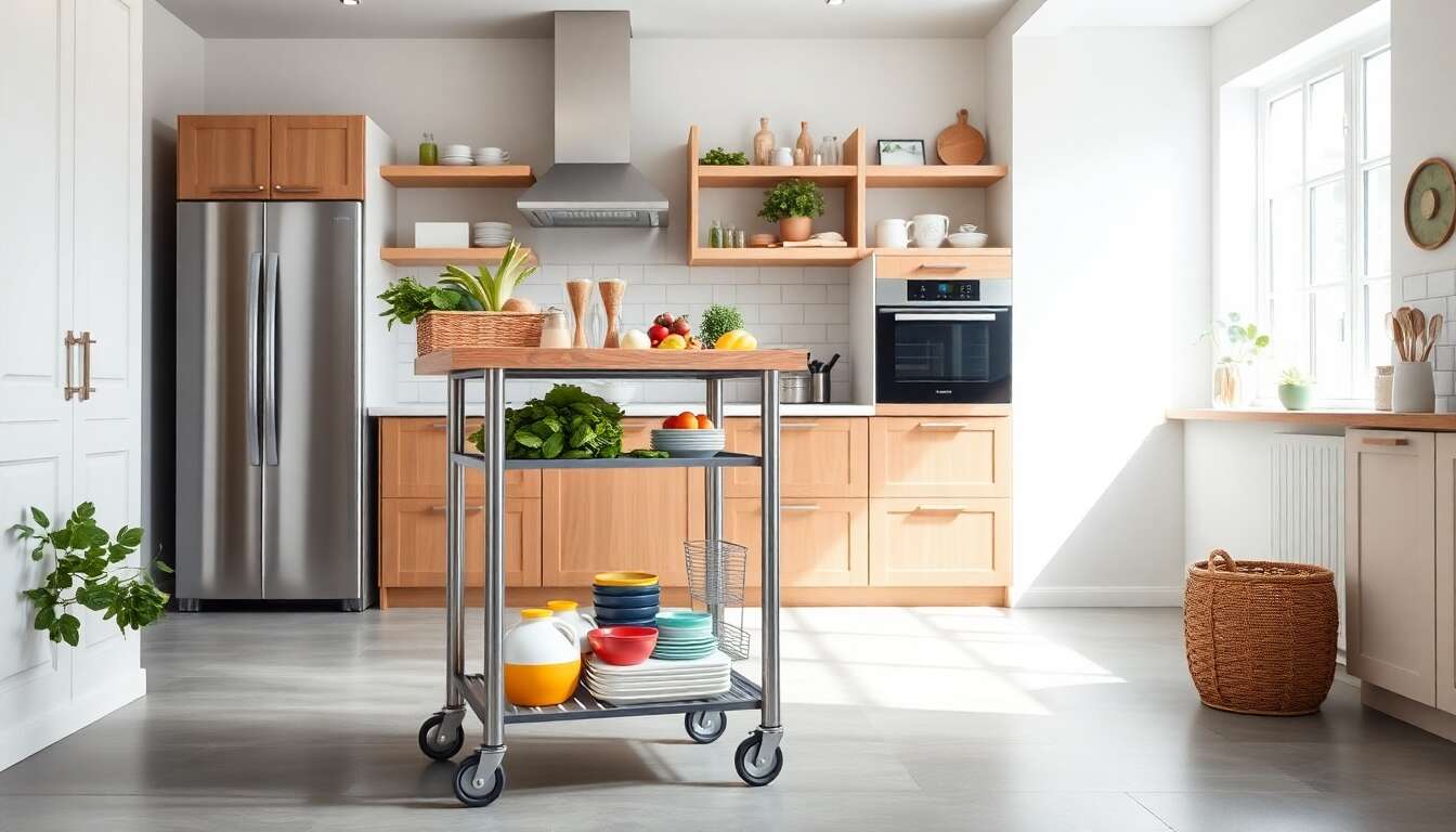 Améliorer l'esthétique et le style avec une desserte design Améliorer l'esthétique et le style avec une desserte design