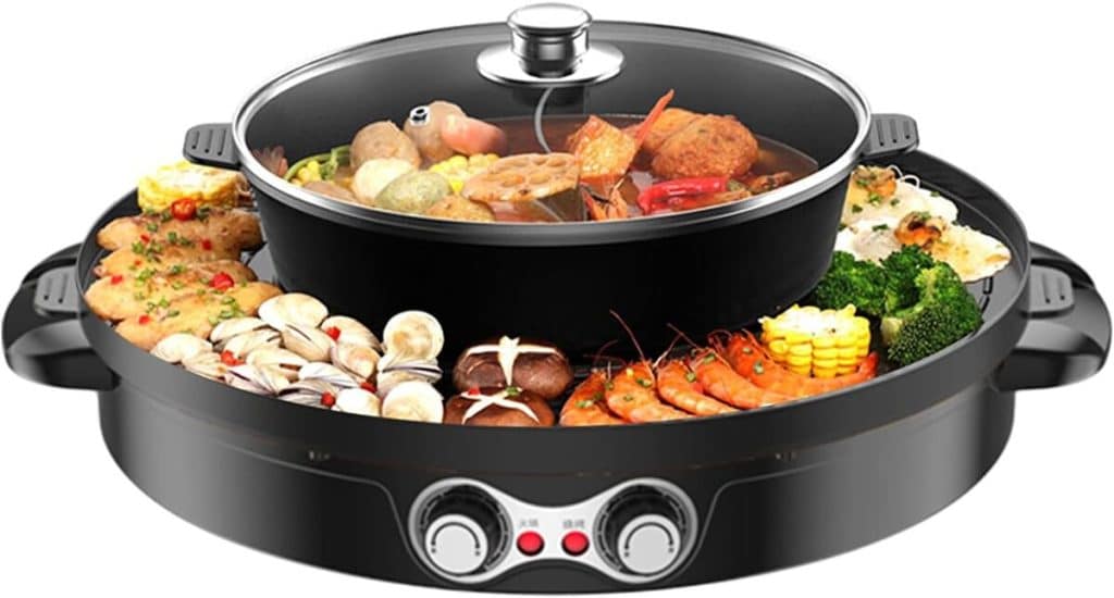 Test : barbecue coréen Hot Pot électrique 2200W