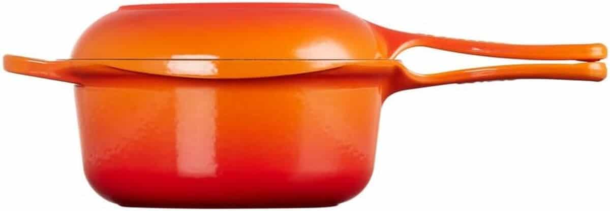 Test : casserole deux-en-un en fonte émaillée Le Creuset Signature 22 cm