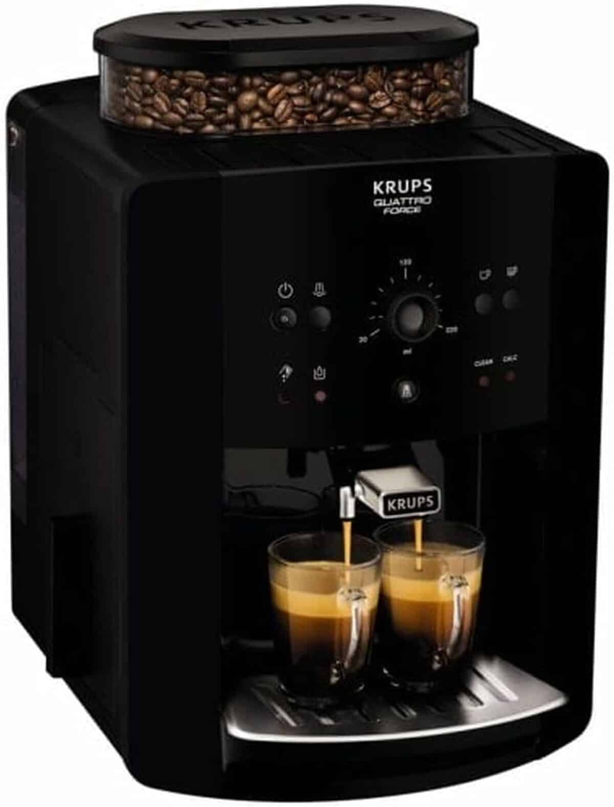 Test de la machine à café automatique Krups Arabica EA8110