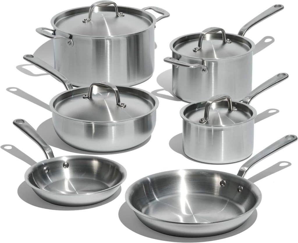 Test de l'ensemble Made In Cookware : 10 casseroles et poêles en inox
