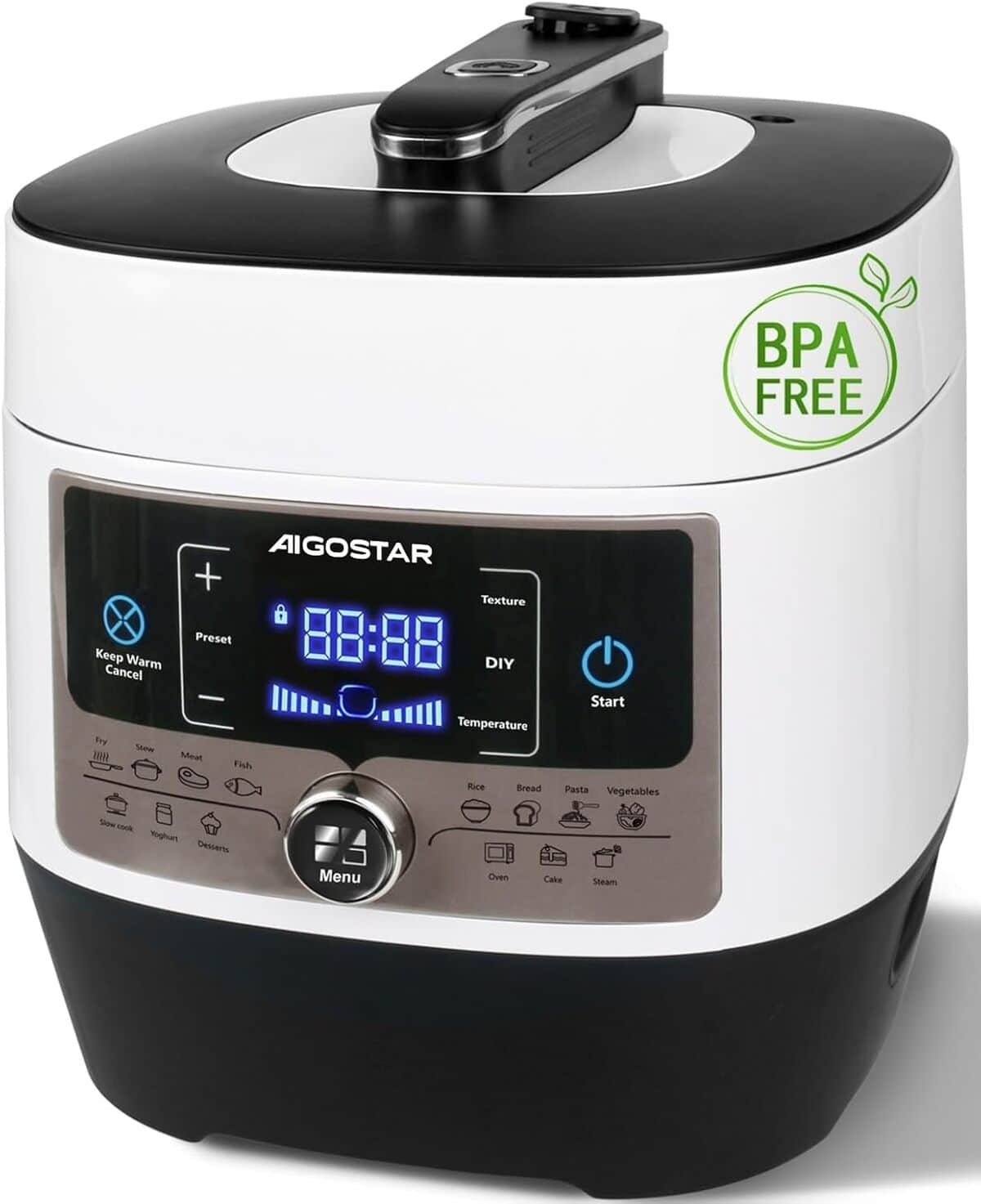 Test du multicuiseur Aigostar Panda 30HGZ : puissance et polyvalence