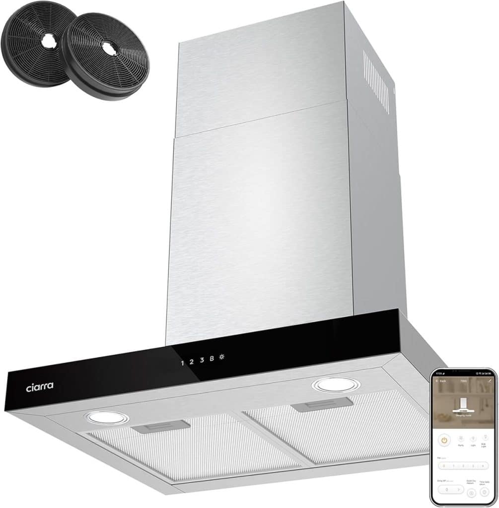 Test : hotte Ciarra CBCS6102 WiFi connectée et silencieuse