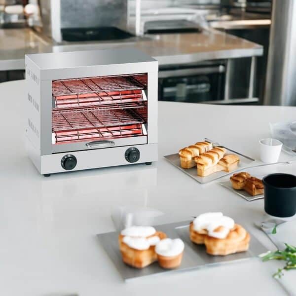 Toaster électrique professionnel 2 étages - MBH