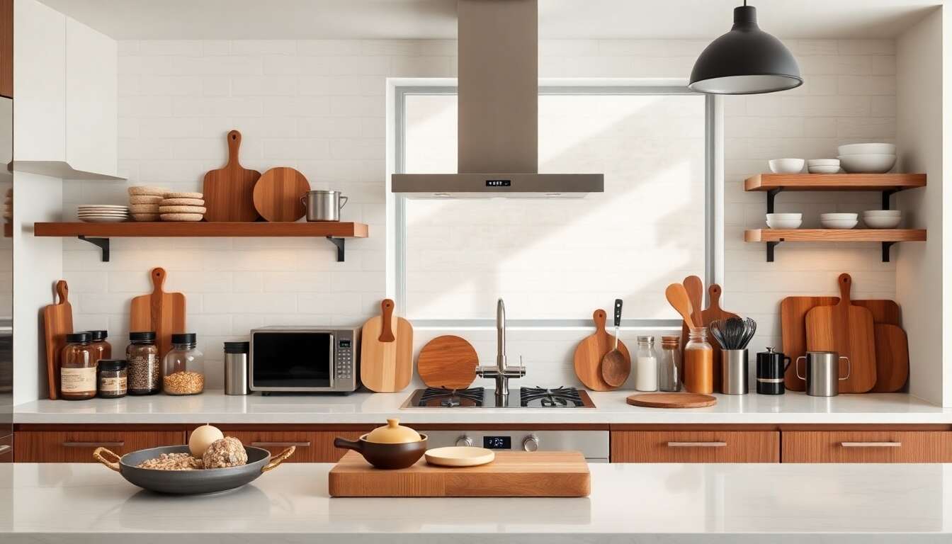 Accessoires d'aménagement de cuisine : guide pour une organisation parfaite
