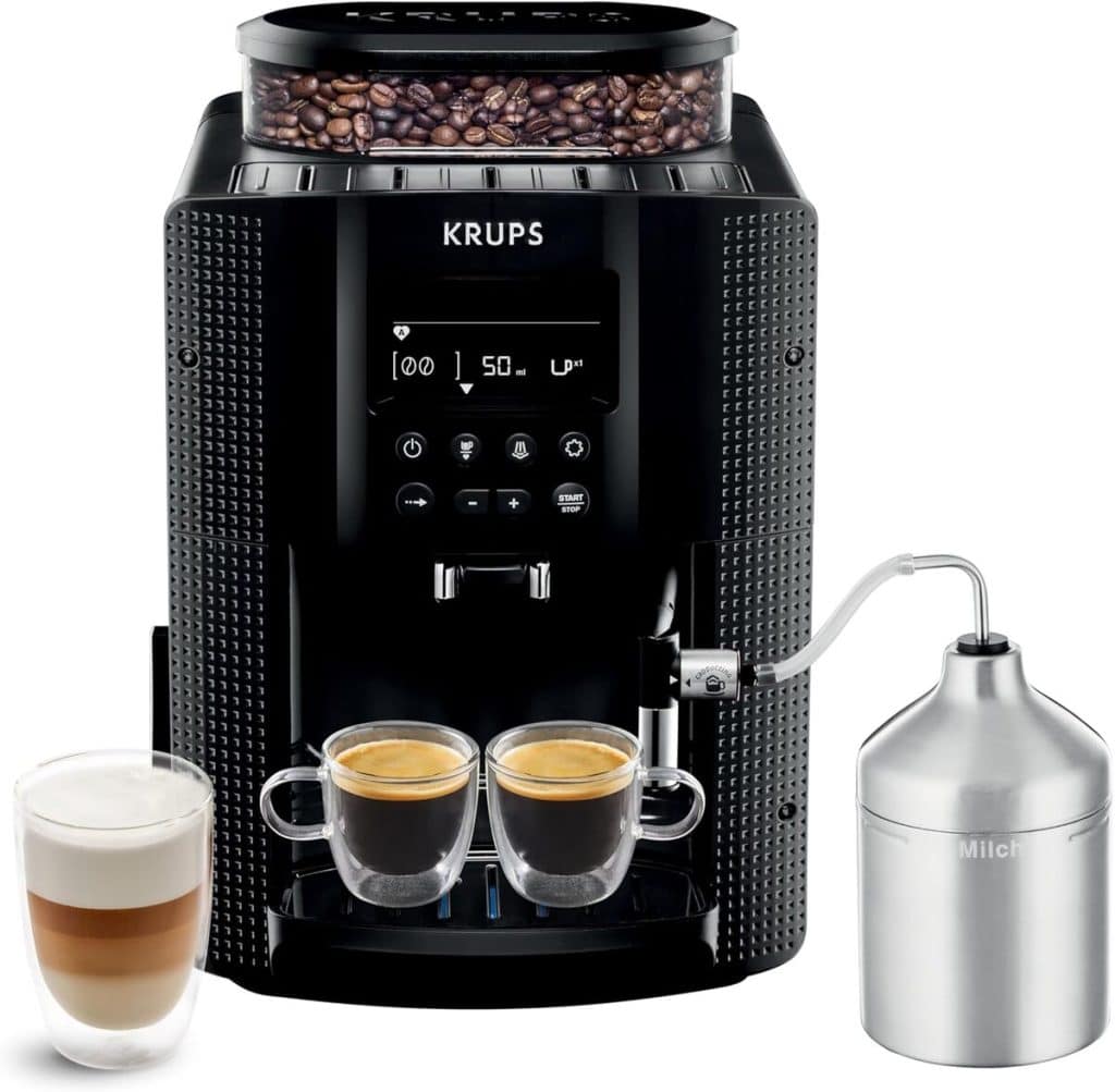 Test de la Krups Essential EA816031 : machine à café à grain sophistiquée
