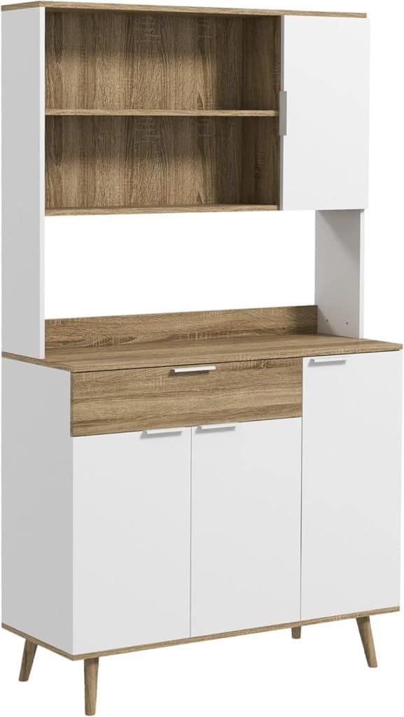 Test de l'armoire de cuisine HOMCOM : design scandinave et praticité