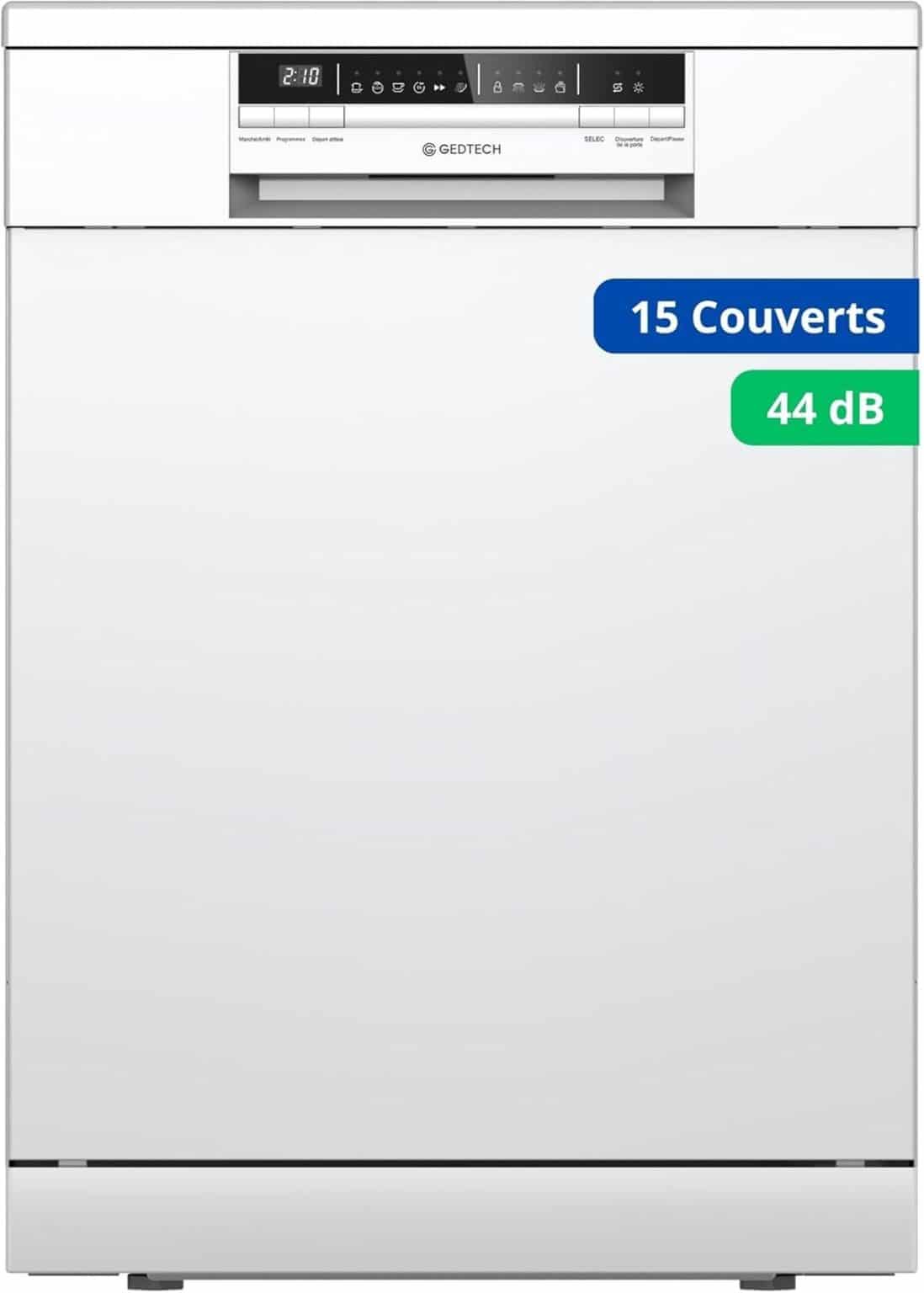 Test lavevaisselle Gedtech GLV1544WH, efficacité et silence garantis — free download