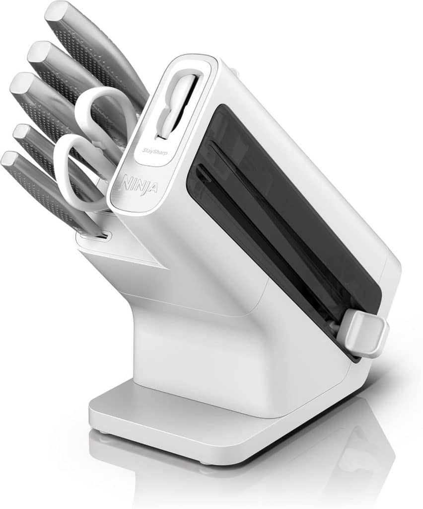 Test : ninja StaySharp, ensemble de couteaux 6 pièces avec aiguiseur intégré