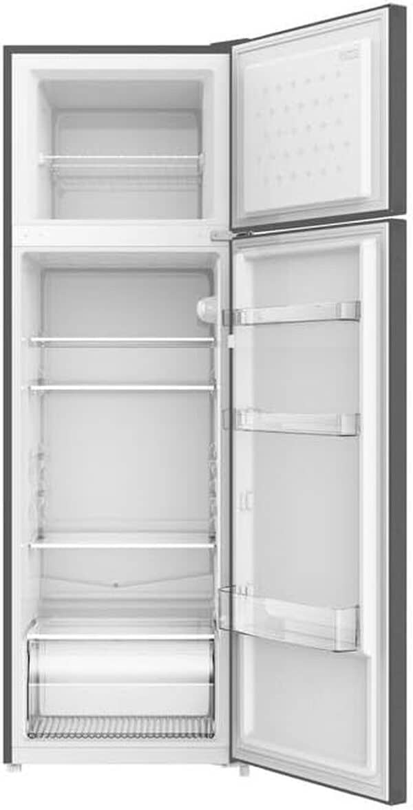 FrigeluX Réfrigérateur double porte Noir RDP261NE 261L [Classe énergétique E]