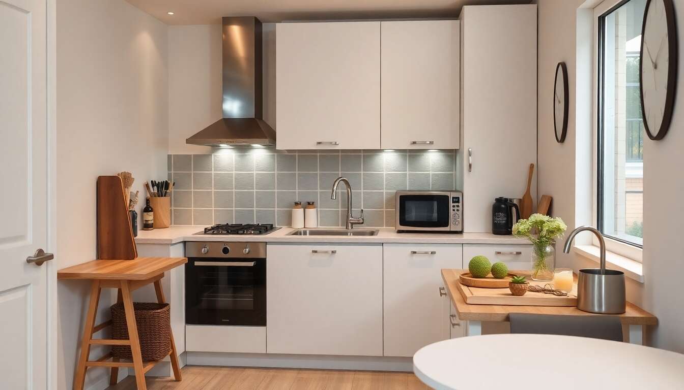 Am&eacute;nager efficacement une cuisine dans un petit espace