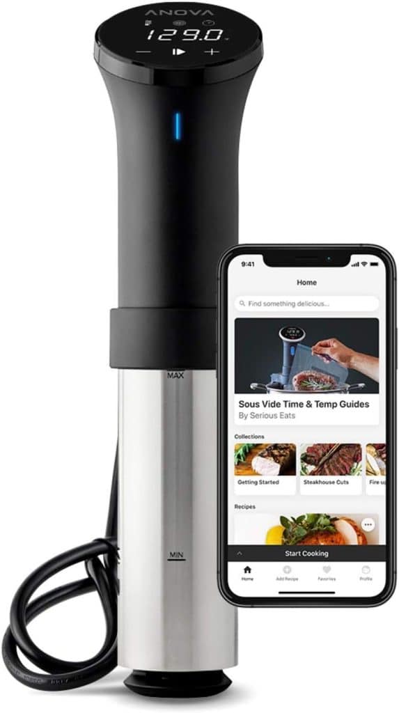 Test : anova Precision Cooker 2.0 AN500-EU00, cuiseur sous vide WiFi, 100W