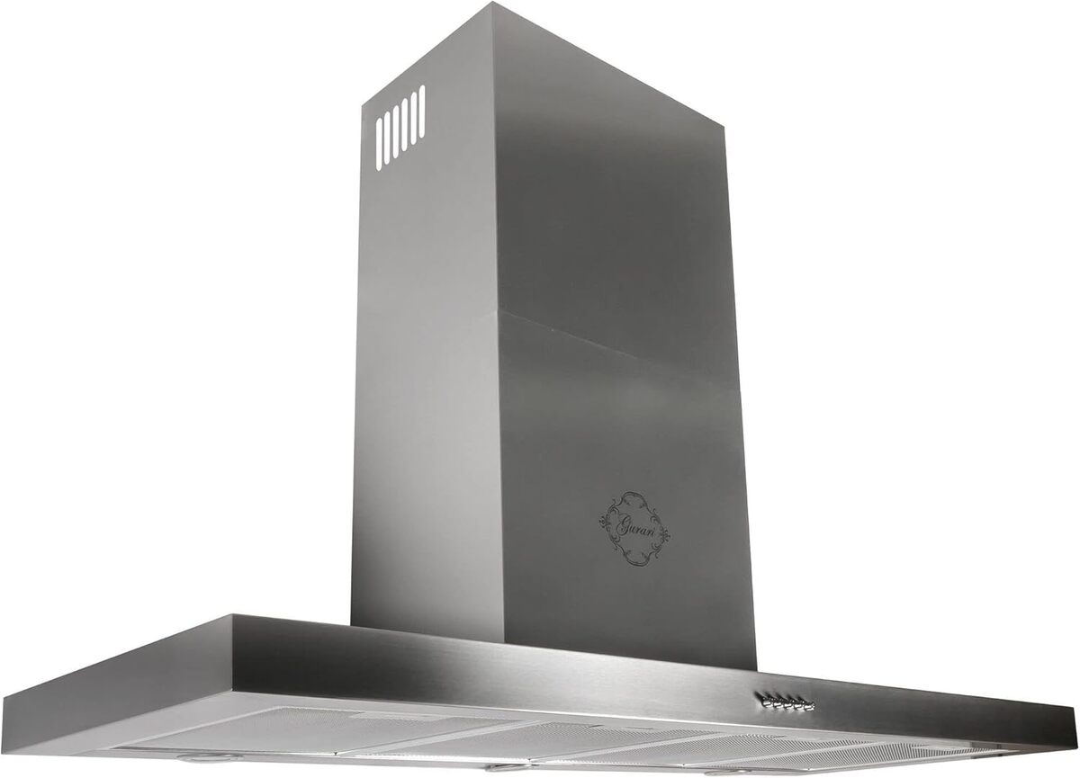 Hotte murale Hotte aspirante cuisine Hotte décorative 60 cm - Acier