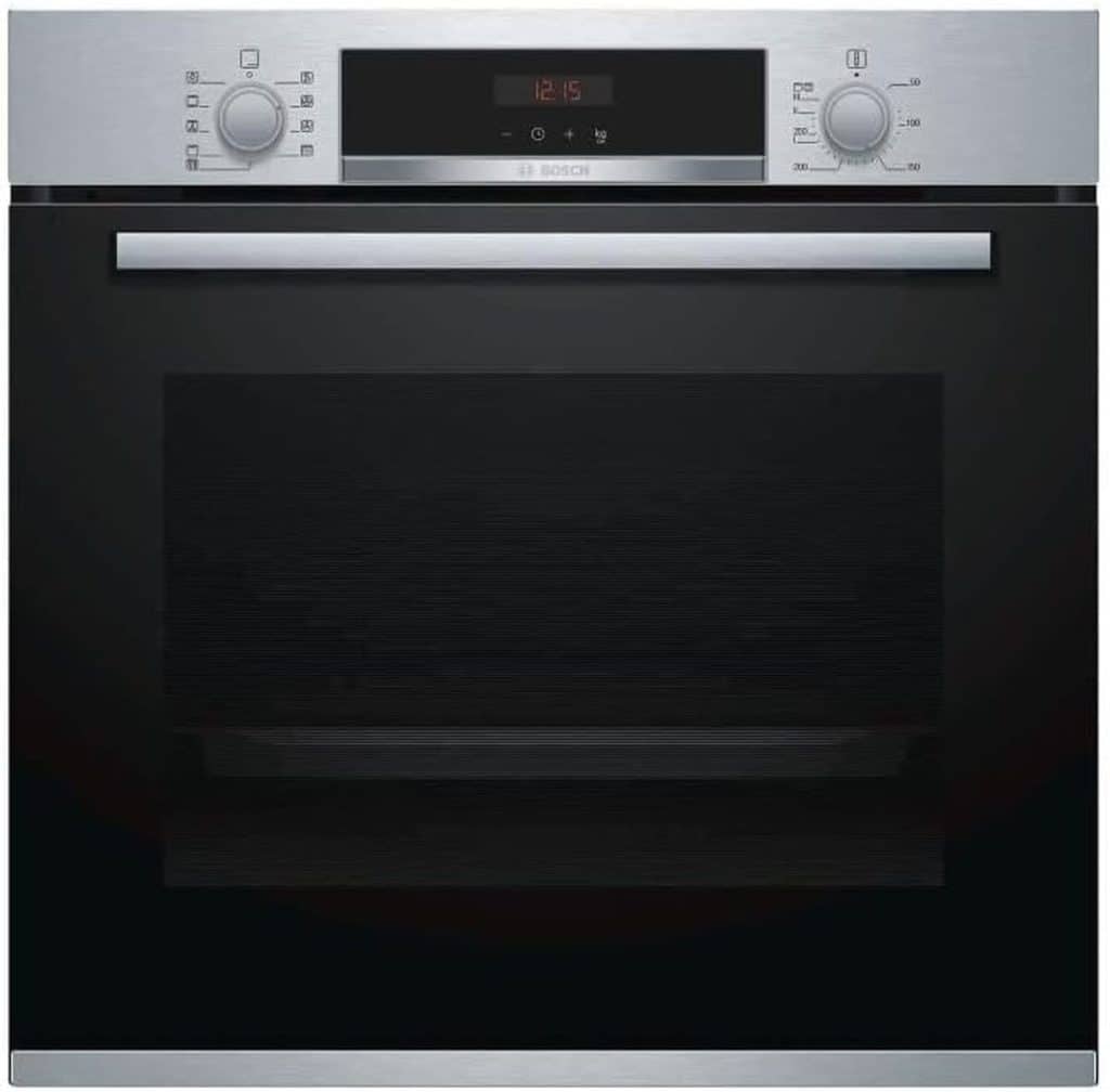 Test du Bosch HBA553BR0 : four intégrable multifonction 3400 W, grande capacité 71 L
