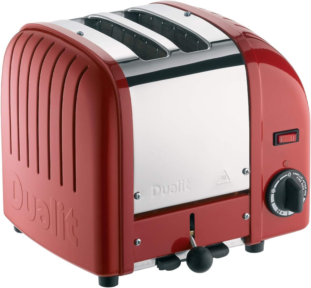 Grille pain MOULINEX Subito rouge - 2 fentes 7 positions