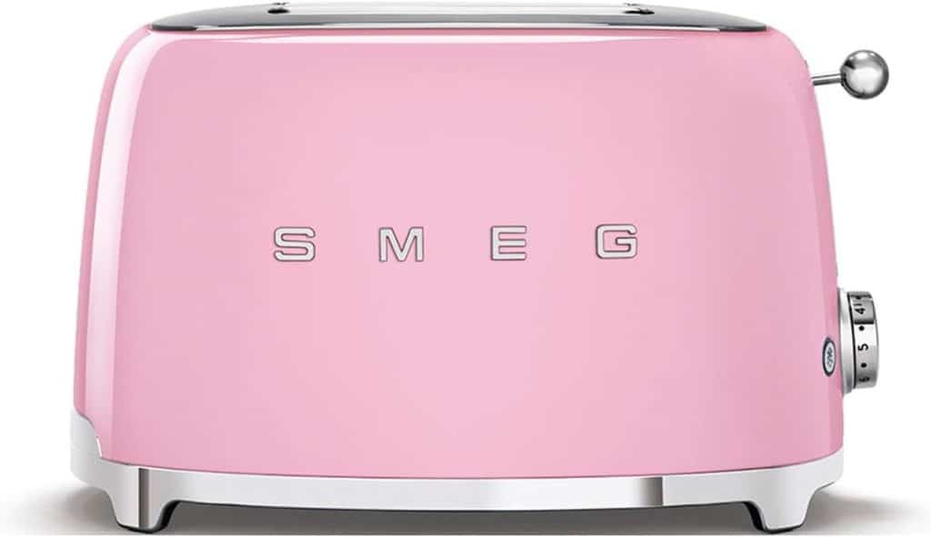 Test : grille-pain Smeg TSF01PKEU, 950 W rose
