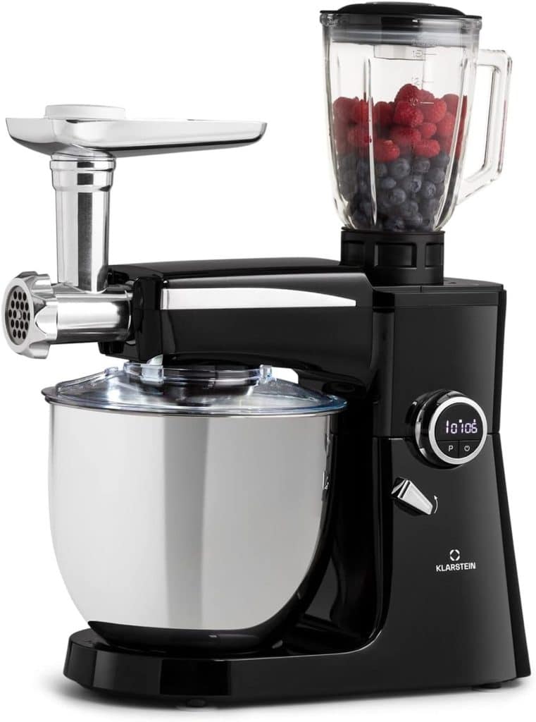 Test : klarstein robot mixeur multifonctions, puissance 2000W