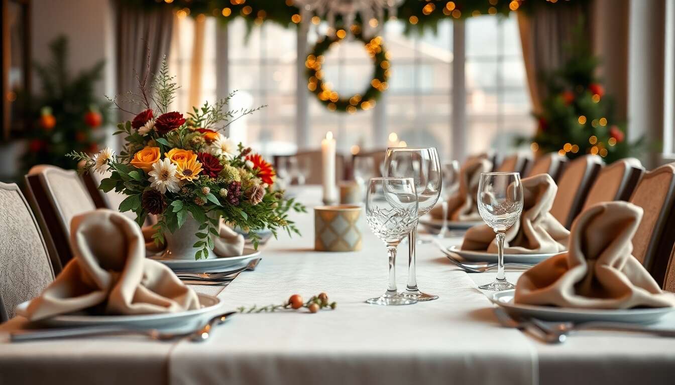 Habiller votre table selon les saisons et les occasions