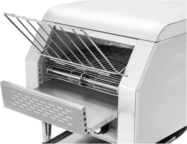 Royal Catering - RCKT-1940 - Grille-pain en continu - Acier inoxydable