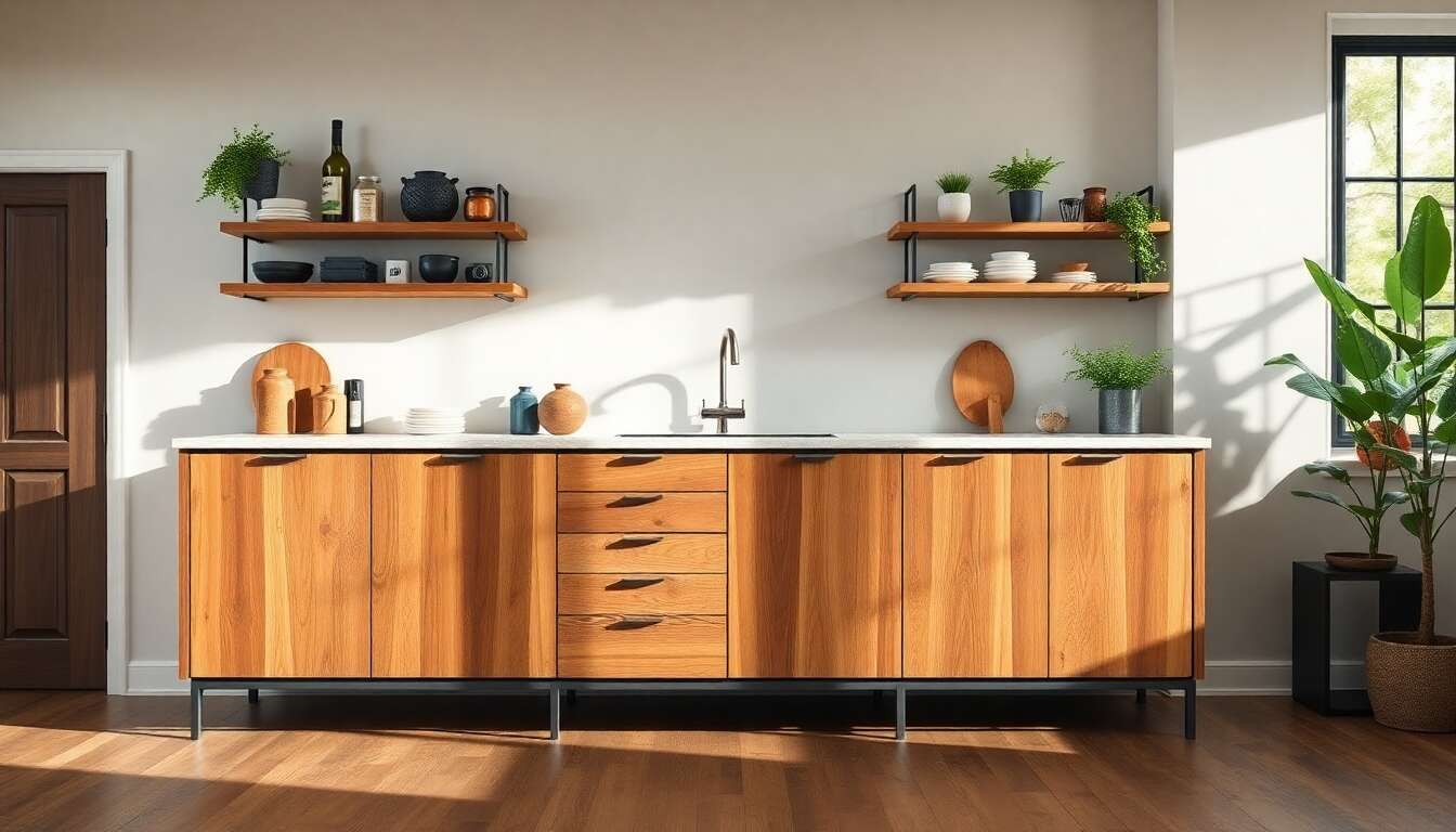 S&eacute;lectionner les mat&eacute;riaux et finitions pour un buffet durable