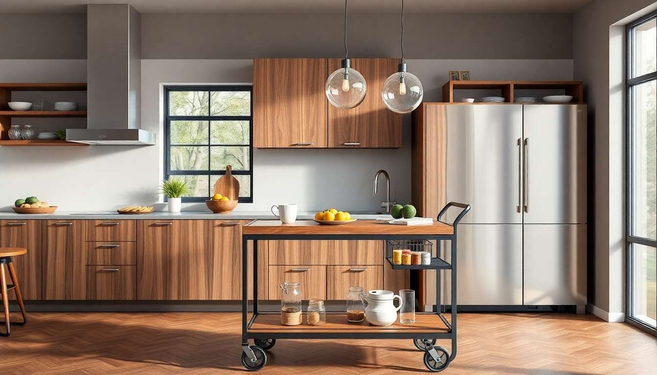 Les mat&eacute;riaux et styles tendance pour des dessertes modernes